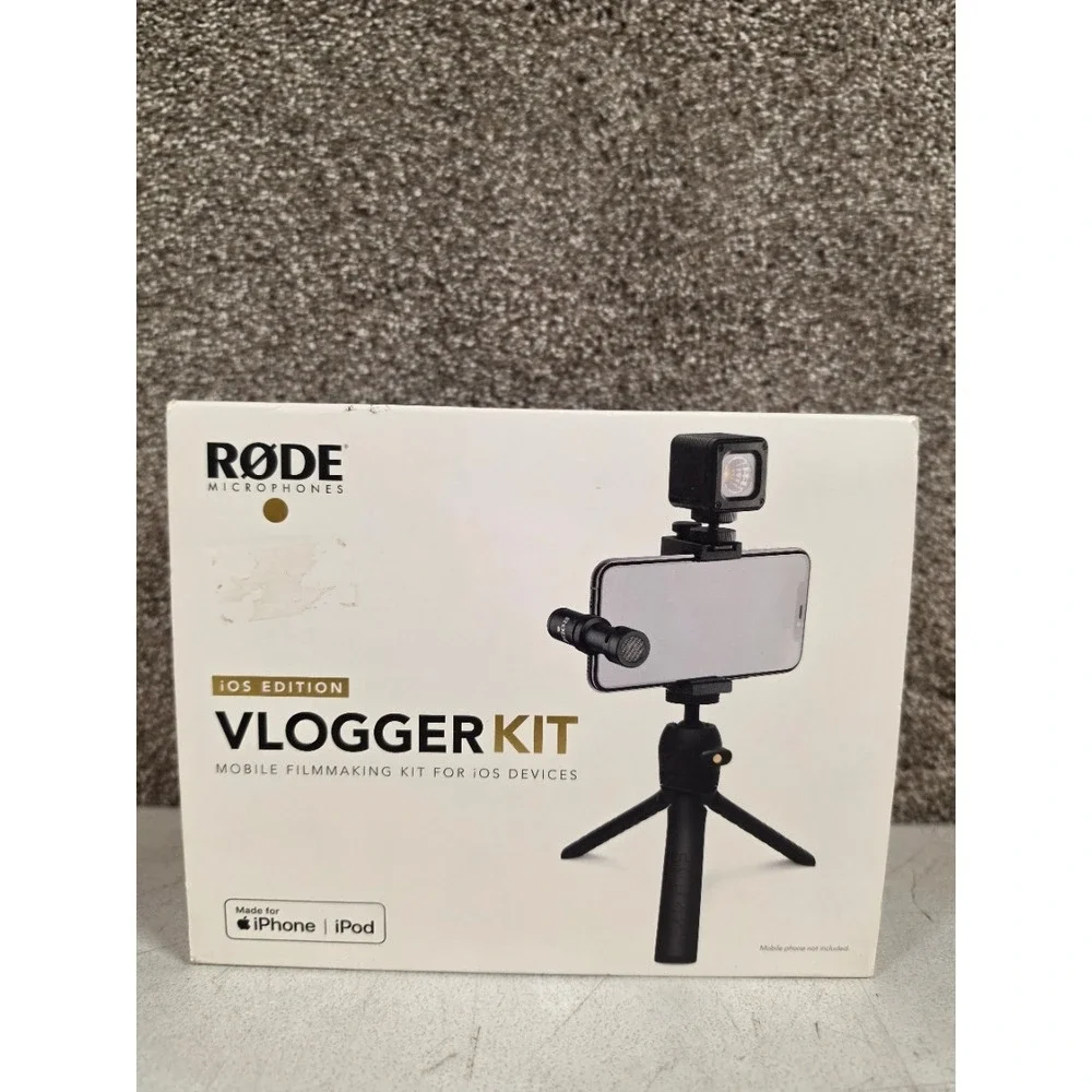 Rode Vlogger Kit iOS Edition Mobile Filmmaking Kit for iPhone VLOGVMML NEW